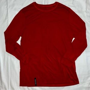 Red 3/4 Sleeve Alphalete Tee